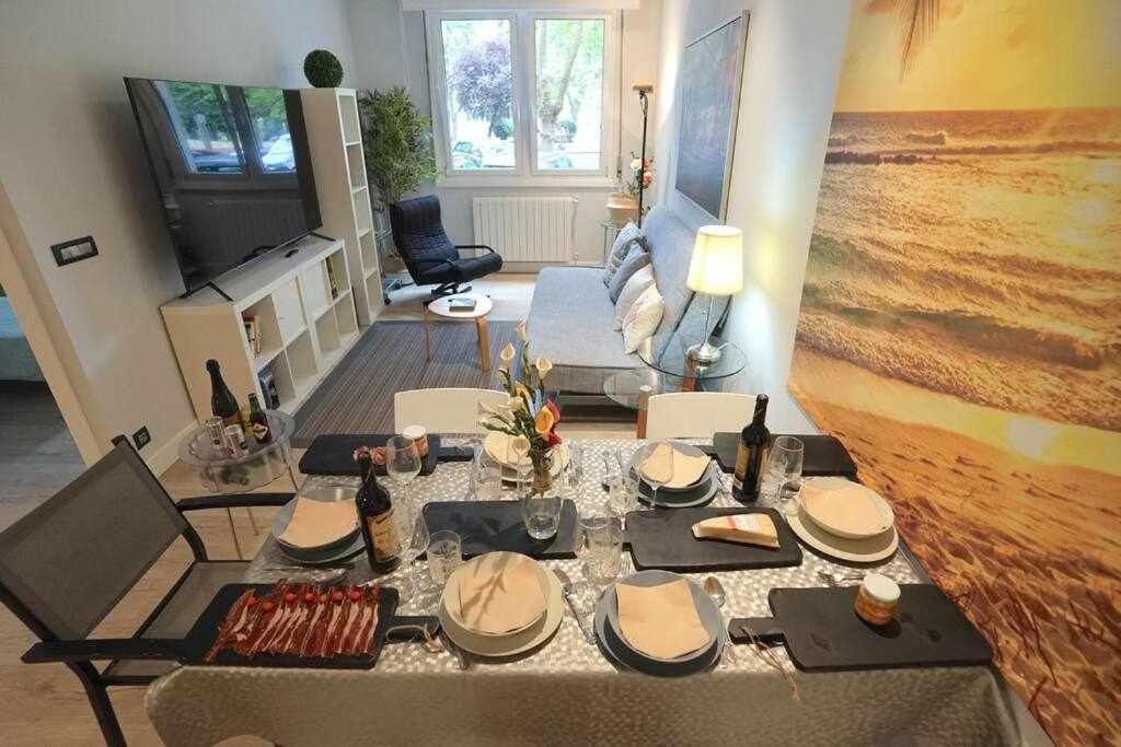 Bilbao Ciudad Del Mundo Arte Teletrabajo Y Ocio Apartment Bagian luar foto